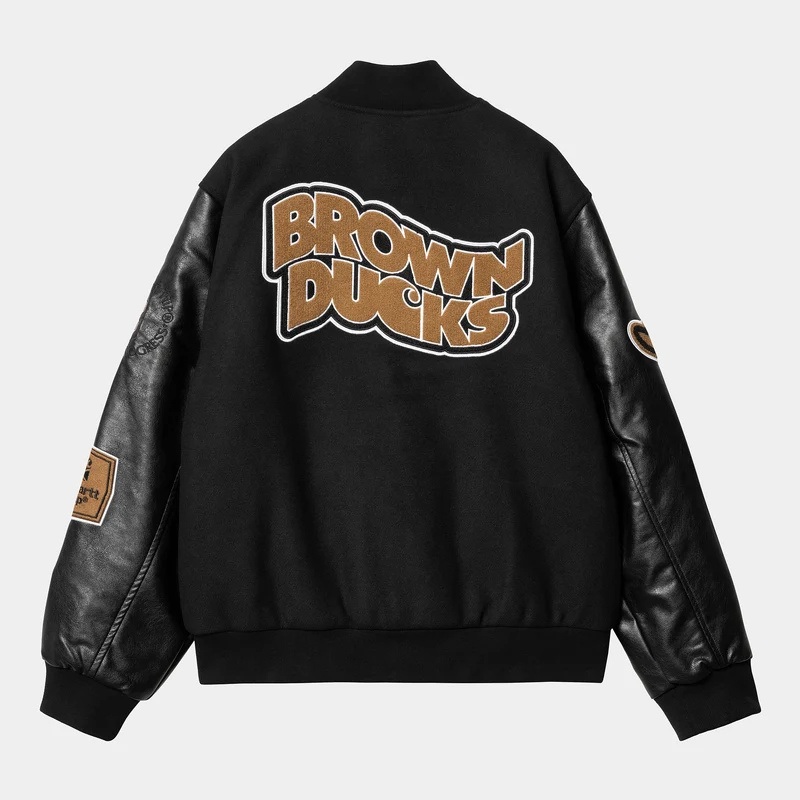 Carhartt WIP Bomberjacke „Brown Ducks“ für Herren - Schwarz