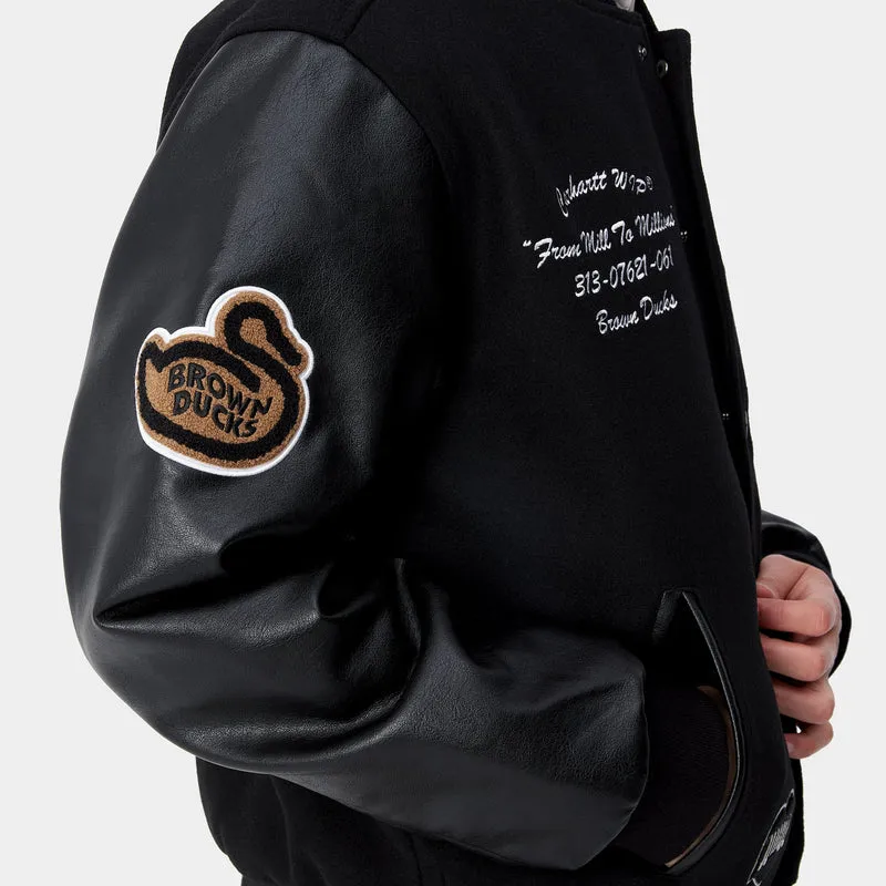 Carhartt WIP Bomberjacke „Brown Ducks“ für Herren - Schwarz
