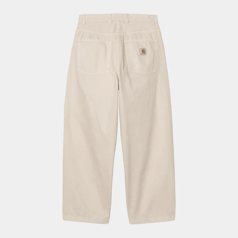 Carhartt WIP Herren Brandon Clark Twill Hose – Fleur De Sel Stone Dyed
