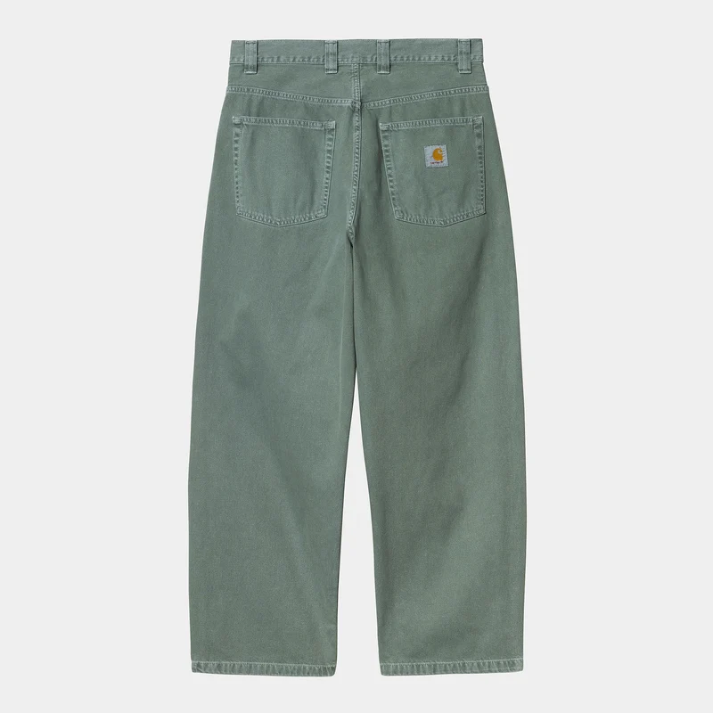 Carhartt WIP Herren Brandon Clark Twill Hose - Silberne Kiefernstein-gefärbt