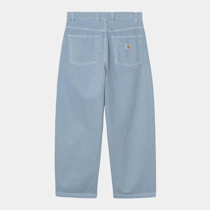 Carhartt WIP Herren Brandon Clark Twill Hose - Icy Water Stone Dyed