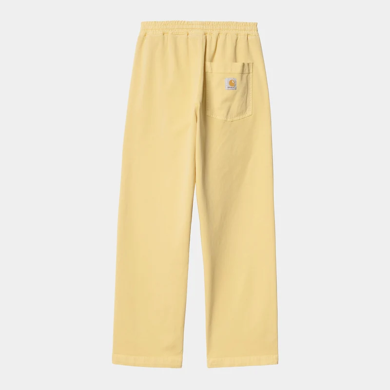 Carhartt WIP Floyde Dewey Stretch-Twill-Hose für Herren – Air Yellow Garment Dyed