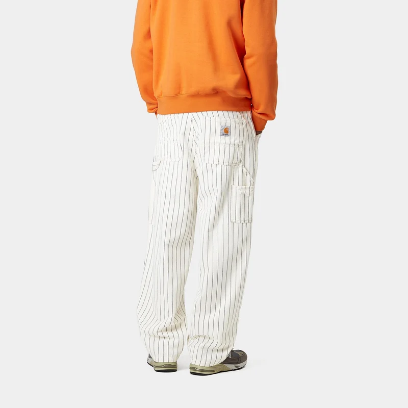 Carhartt WIP Herren OG Single Knee Hose - Seaton Stripe Wax