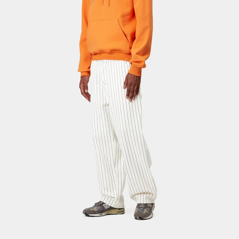 Carhartt WIP Herren OG Single Knee Hose - Seaton Stripe Wax