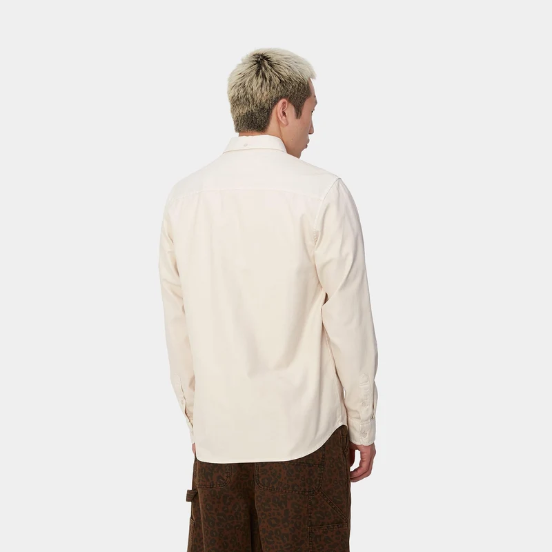 Carhartt WIP Herren Bolton Hemd - Moonbeam