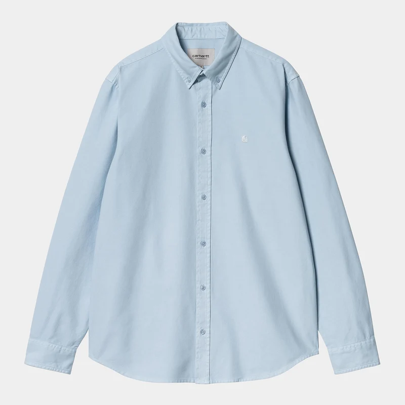Carhartt WIP Herren Bolton Hemd - Air Sky