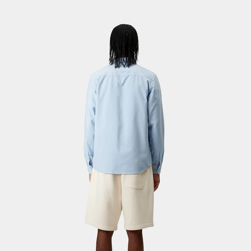 Carhartt WIP Herren Bolton Hemd - Air Sky