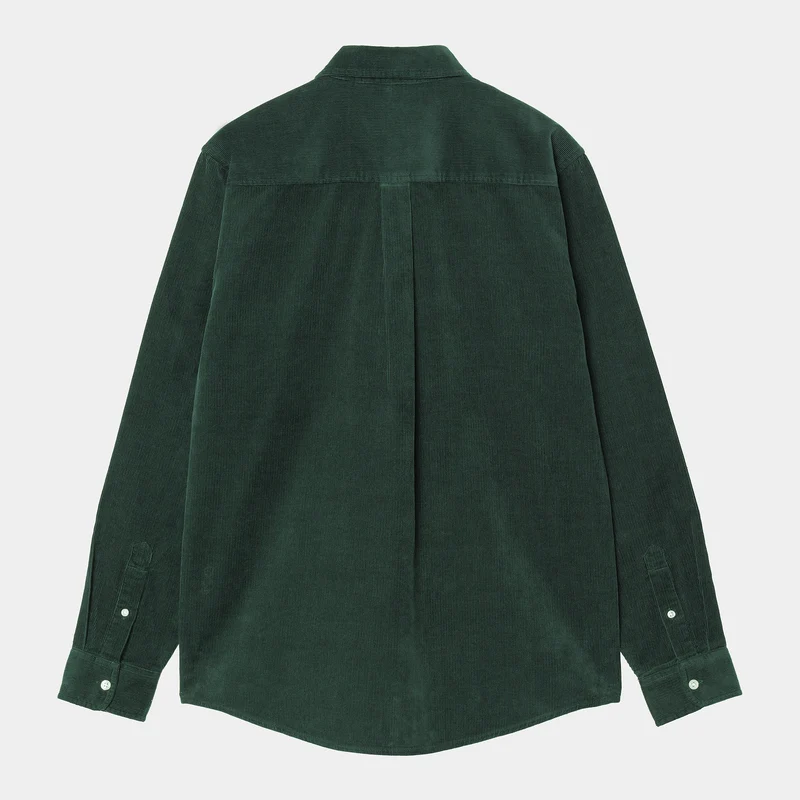 Carhartt WIP Herren Madison Feincordhemd - Conifer