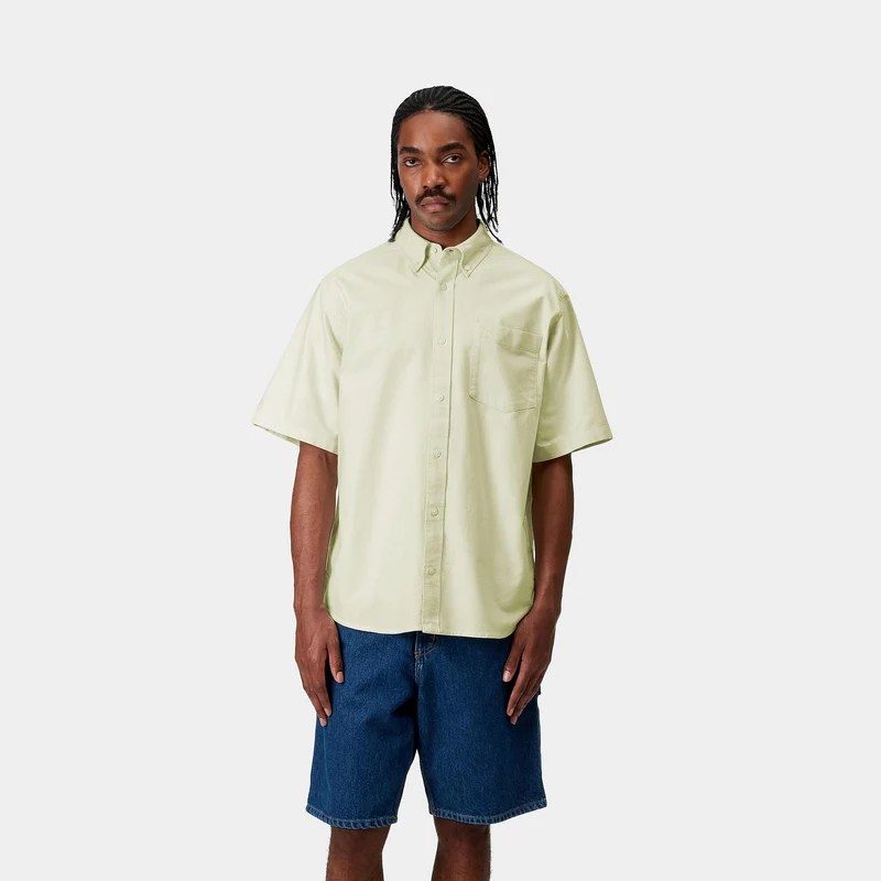 Carhartt WIP Braxton Hemd für Herren – Air Green