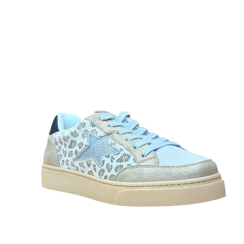 Drilleys Fifty-Nine Damen-Sneaker – Cheetah Sparkle