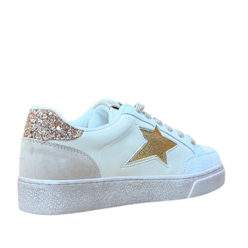 Drilleys Fifty-Eight Damen-Sneaker – Whipped Gold