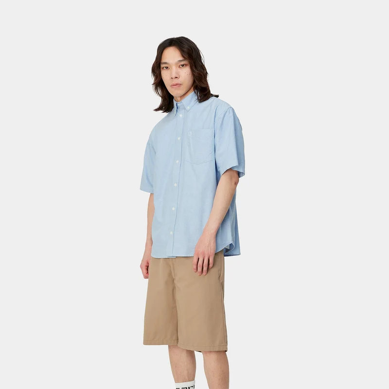Carhartt WIP Braxton-Hemd für Herren – Bleichmittel