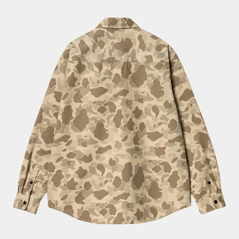 Carhartt WIP Herren-Ententarnhemd - Desert Stone Washed