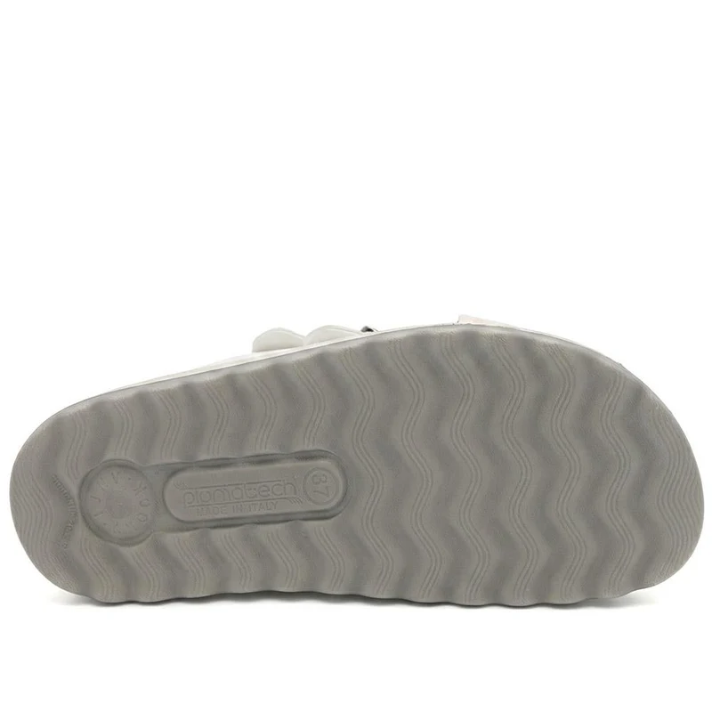 Fly Flot Strappy Dual Buckle Slip On Sandals - FLY43010 / 328 646 - Ivory