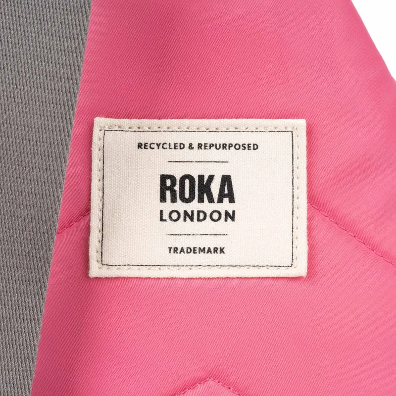 ROKA Willesden Große Tasche aus recyceltem Nylon – Barock