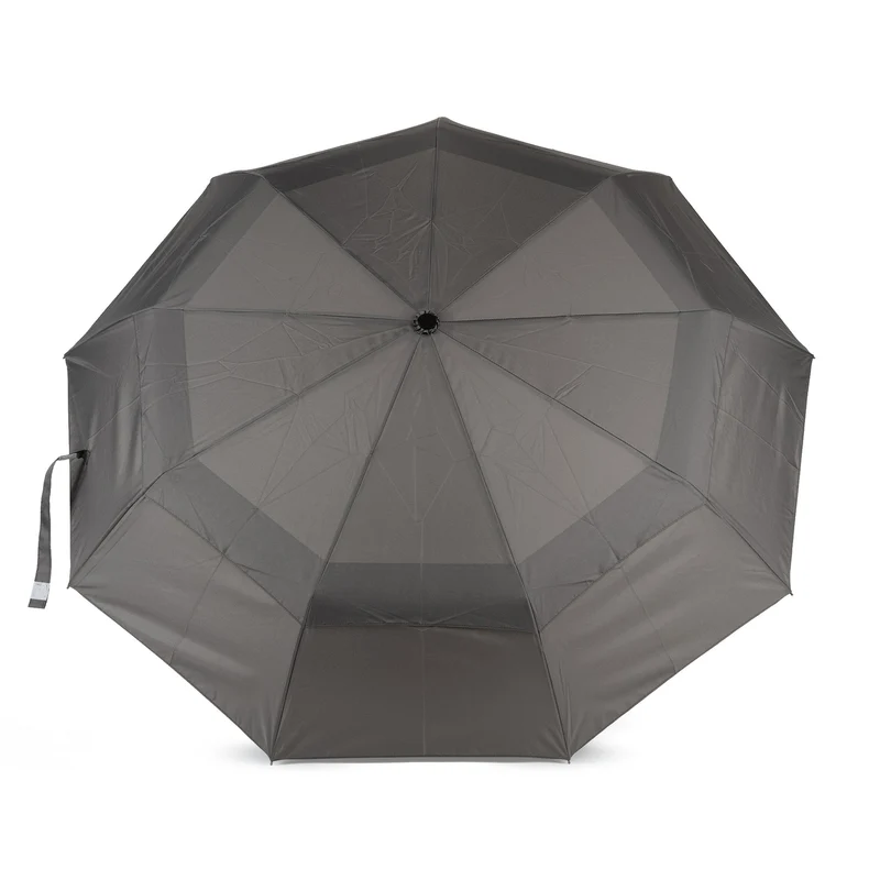 ROKA Waterloo Graphit-Regenschirm aus recyceltem Nylon