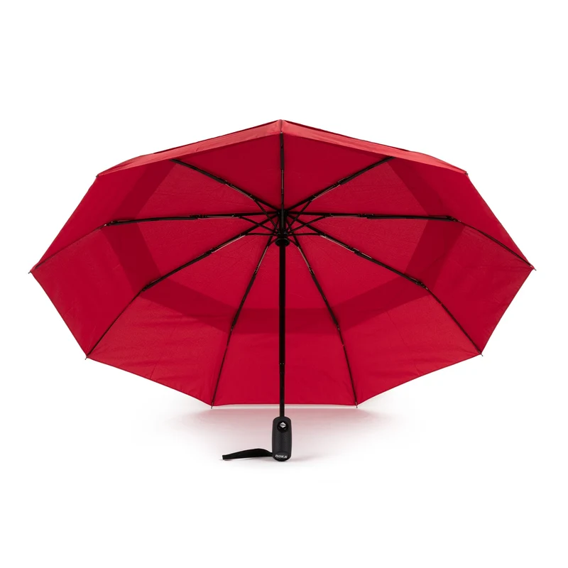 ROKA Regenschirm „Waterloo Cranberry“ aus recyceltem Nylon