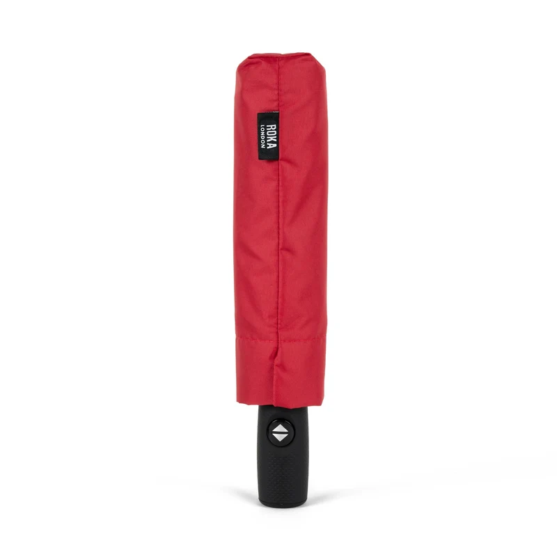 ROKA Regenschirm „Waterloo Cranberry“ aus recyceltem Nylon