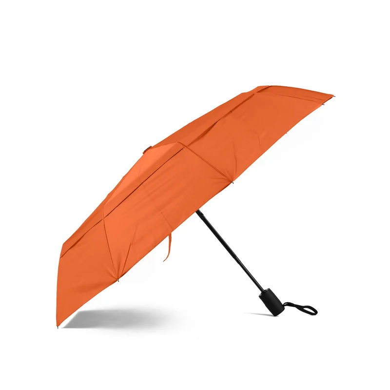 ROKA Waterloo Regenschirm aus recyceltem Nylon in gebranntem Orange