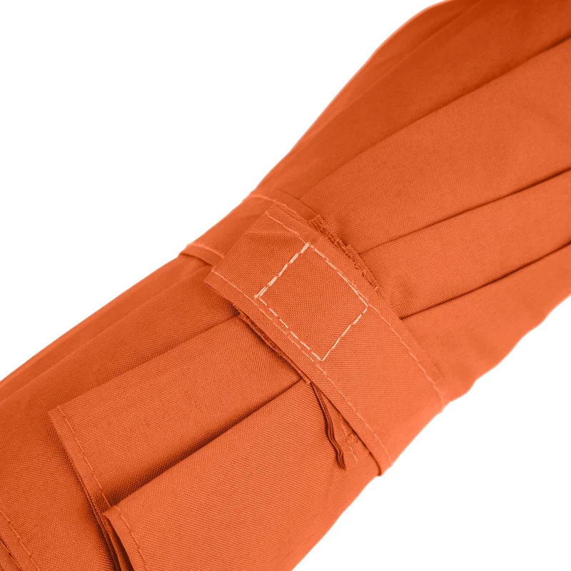 ROKA Waterloo Regenschirm aus recyceltem Nylon in gebranntem Orange