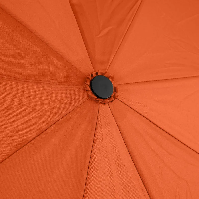 ROKA Waterloo Regenschirm aus recyceltem Nylon in gebranntem Orange