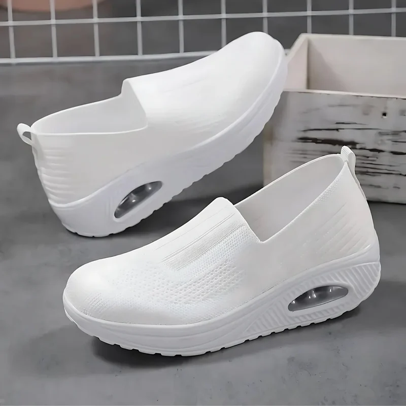 Damen Orthopädische Schuhe mit dämpfender Sohle und elastischem Einstieg
