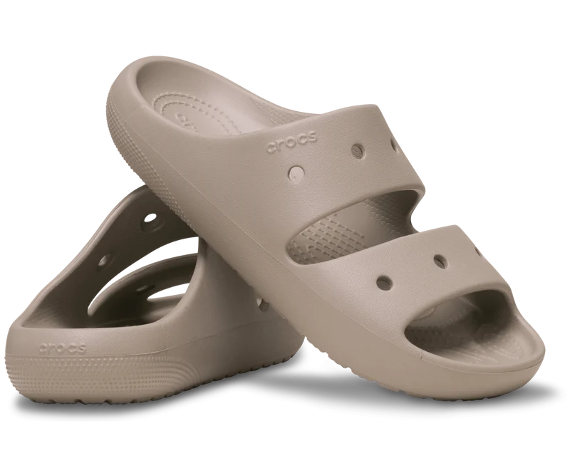 CROCS Unisex Classic V2 Sandale - Taupe