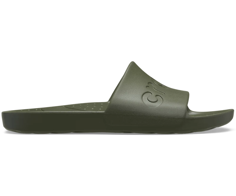 CROCS Unisex Crocs Pantolette - Armeegrün