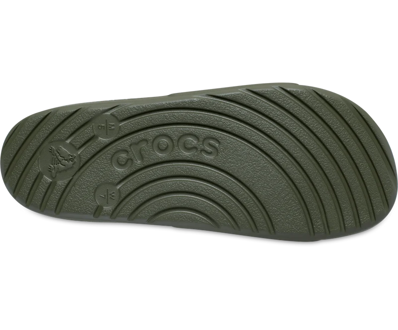 CROCS Unisex Crocs Pantolette - Armeegrün