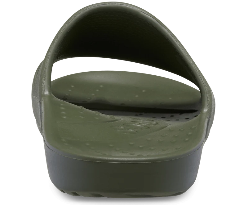 CROCS Unisex Crocs Pantolette - Armeegrün