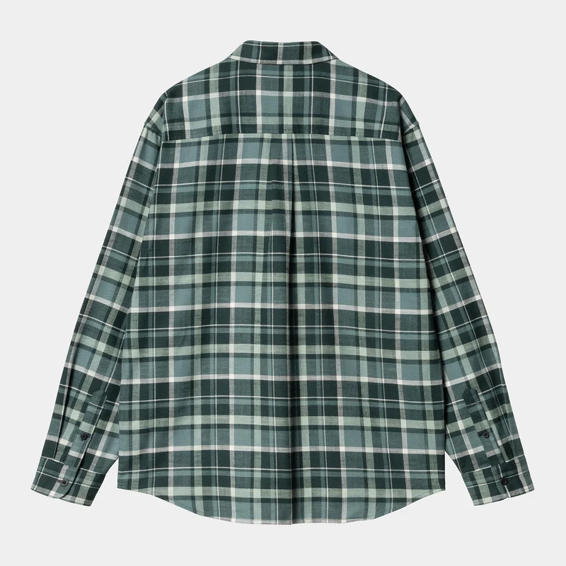 Carhartt WIP Herren Fendrick Karohemd - Deep Lagoon
