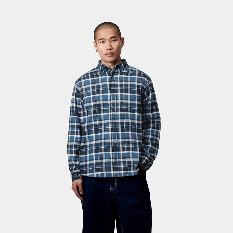 Carhartt WIP Herren Fendrick Karohemd - Mizar