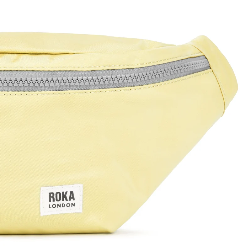 ROKA Jubilee Medium Tasche aus recyceltem Nylon - Citron