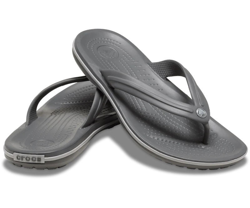 CROCS Unisex Crocband Flip Flop - Schiefergrau / Rauch