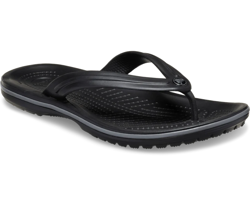 CROCS Unisex Crocband Flip Flop - Schwarz / Schiefergrau