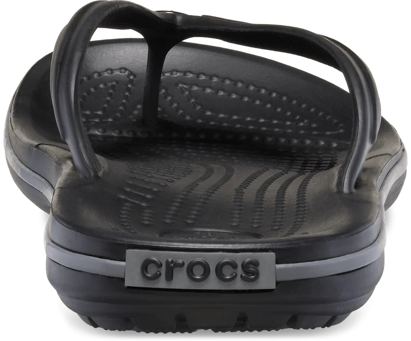 CROCS Unisex Crocband Flip Flop - Schwarz / Schiefergrau
