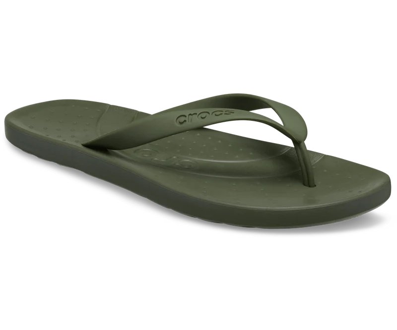 CROCS Unisex Crocs Flip-Flop - Armeegrün