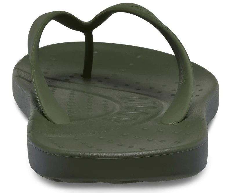 CROCS Unisex Crocs Flip-Flop - Armeegrün