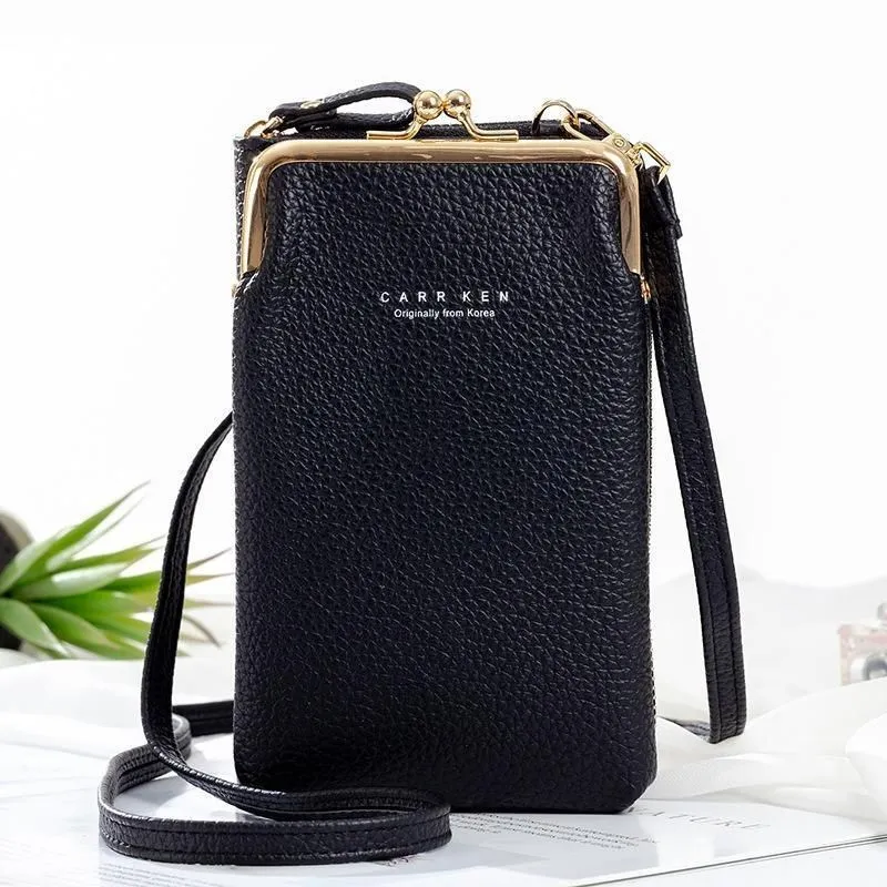 Crossbody Handytasche für Damen aus PU Leder