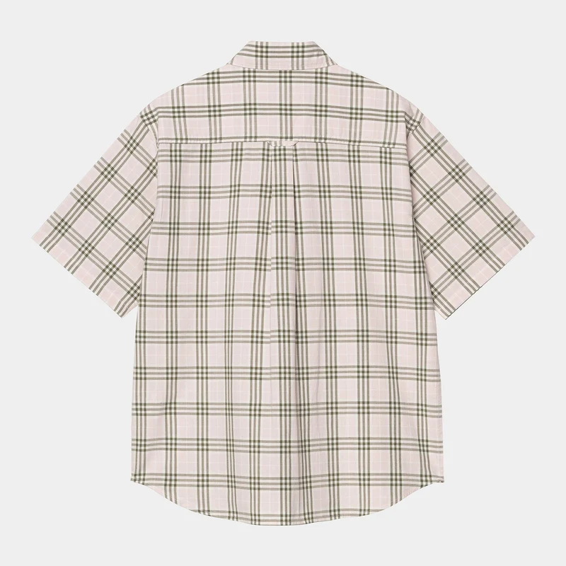 Carhartt WIP Herren-Karohemd Niven – Air Pink