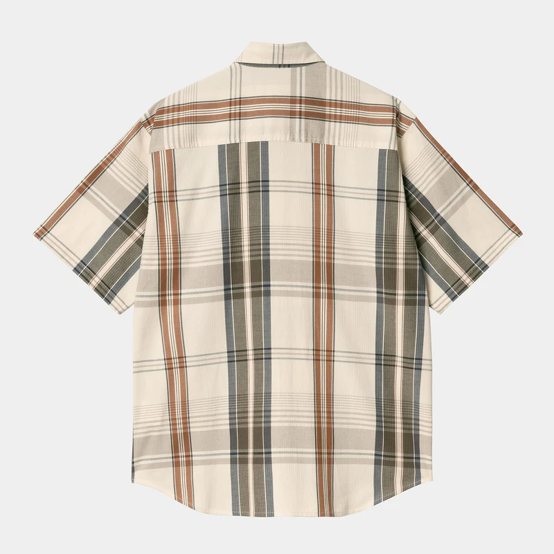 Carhartt WIP Herren Roslin Karohemd - Natur / Wachs