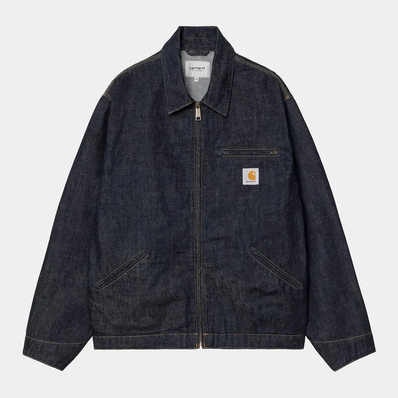 Carhartt WIP Herren OG Detroit Camano Jeansjacke - Blau gewaschen