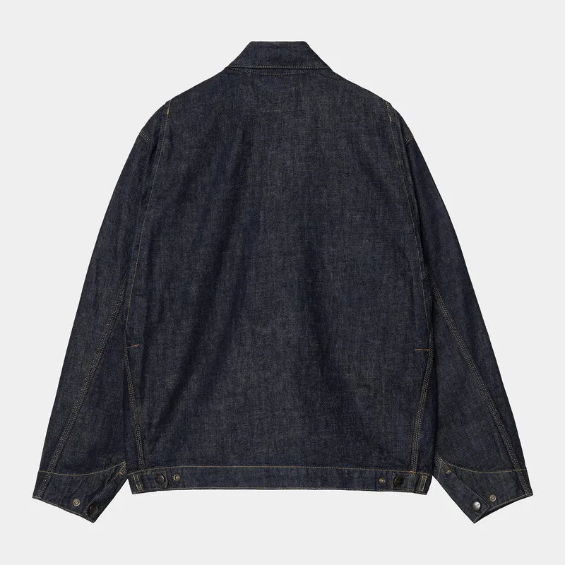 Carhartt WIP Herren OG Detroit Camano Jeansjacke - Blau gewaschen