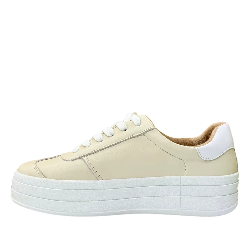 Drilleys Damen-Sneaker Sixty Eight – Beige