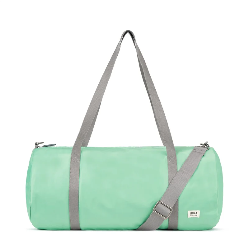 ROKA City Medium Tasche aus recyceltem Nylon – Matcha