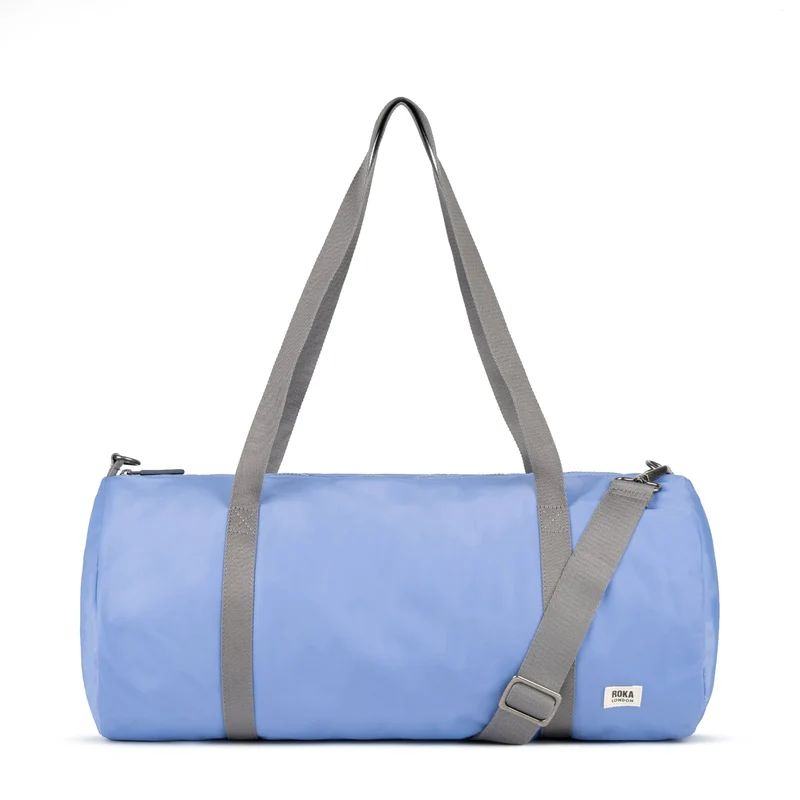 ROKA City Medium Tasche aus recyceltem Nylon – Jacaranda