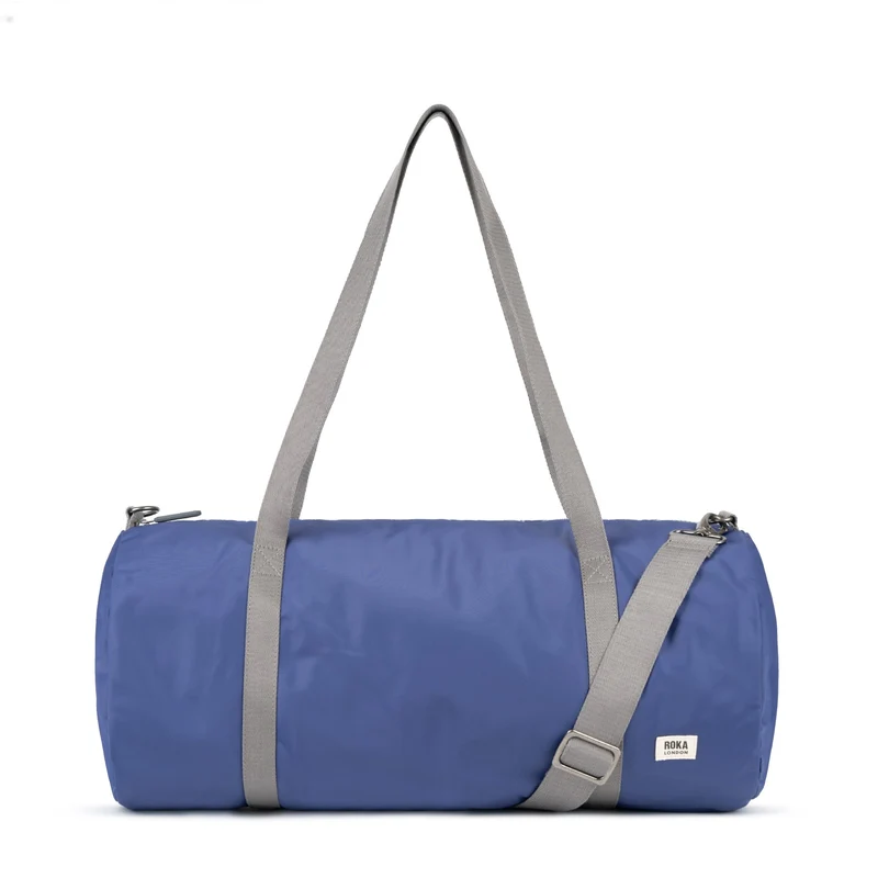 ROKA City Medium Tasche aus recyceltem Nylon – Indigo
