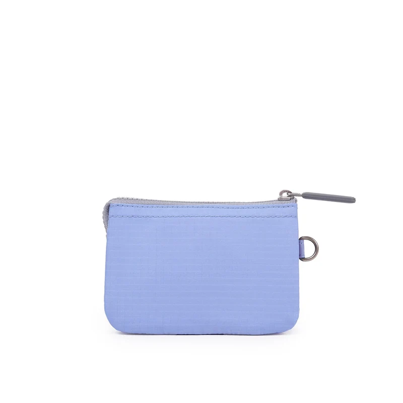 ROKA Carnaby Jacaranda Kleine Geldbörse aus recyceltem Nylon-Ripstop
