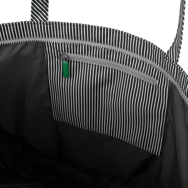 ROKA Portobello N Große Tasche aus recycelter Baumwolle - Hickory-Mischung