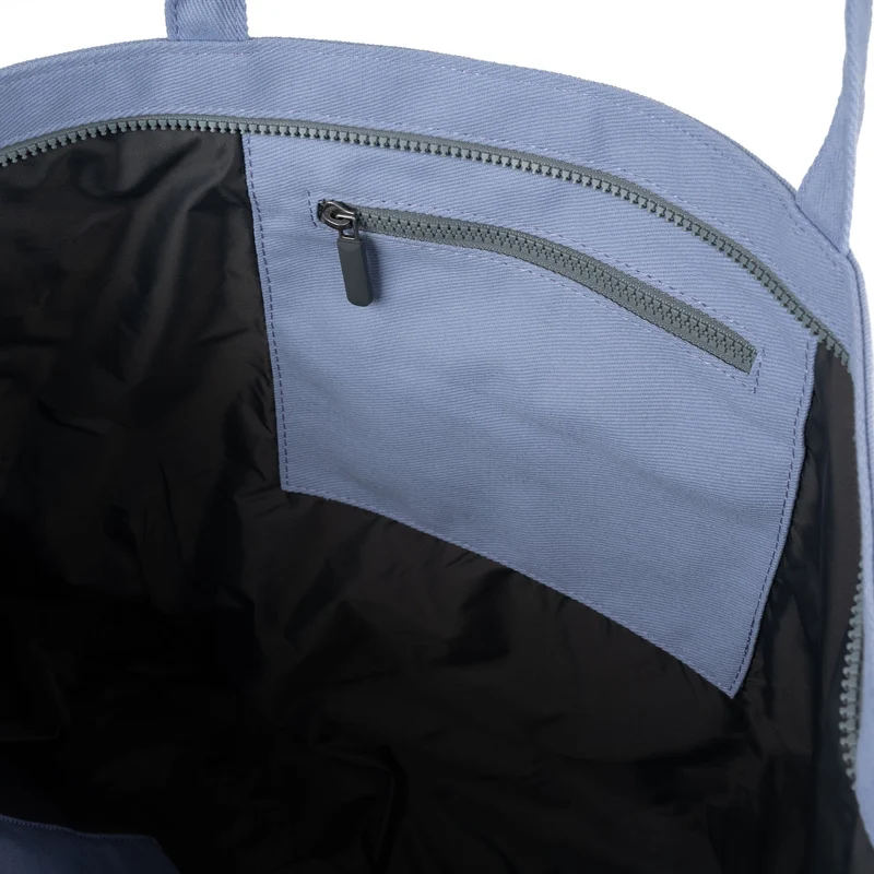 ROKA Große Tasche aus recycelter Baumwolle „Portobello N“ – Immergrün